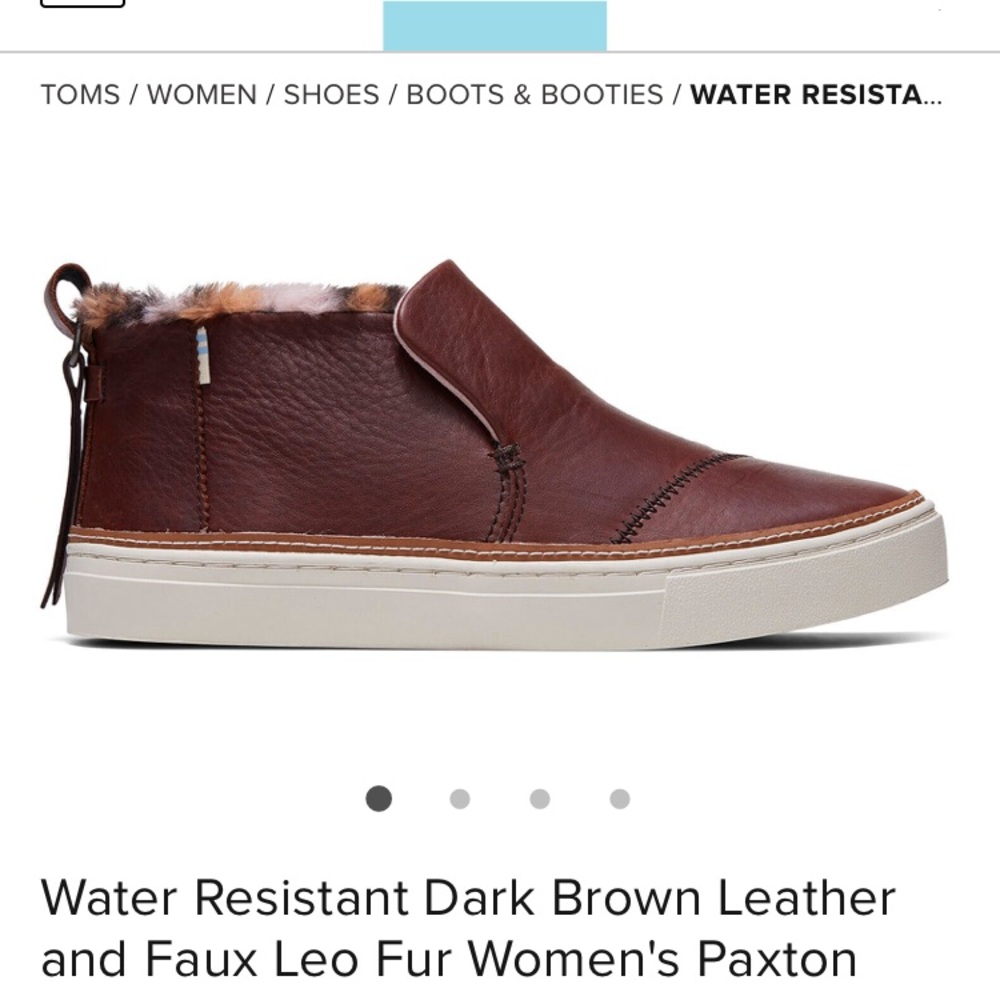 Water Resistant Leo Fur Women's Paxton Slip-Ons